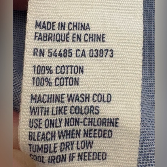 American Eagle Outfitters Button Down
Shirt Womens M Boyfriend Fit Blue - Picture 6 of 9